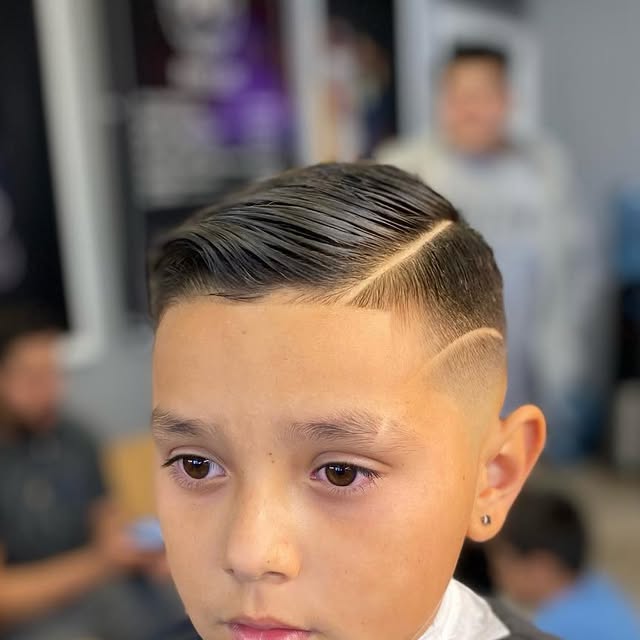 Kids cut with hard part design